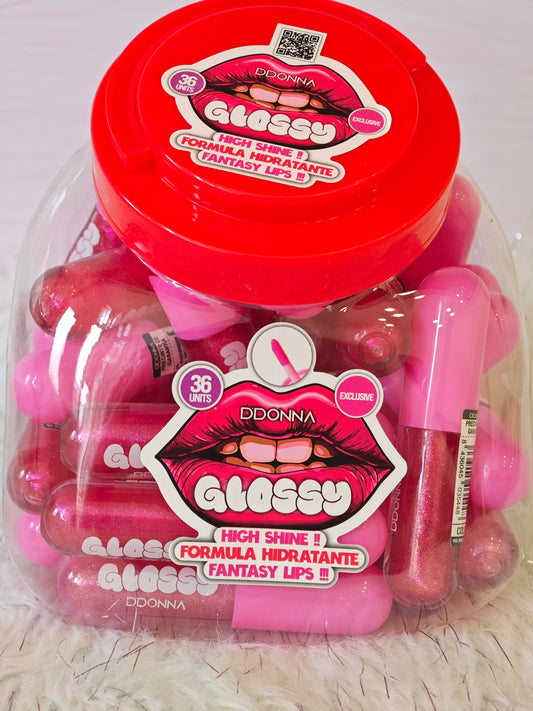 Aceite labial - Capsula brillante